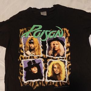 Poison Concert T-shirt - 1990/91 World Tour
